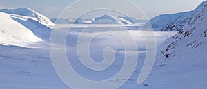 Wintertime on the Kungsleden