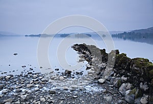 Wintery loch awe