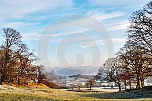 Wintry Morning English Lake District photo