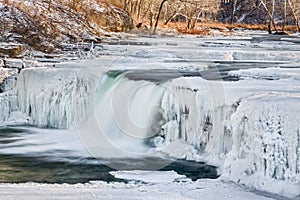 Wintry Waterfall