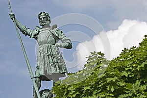 Winzer monument in Bad Toelz