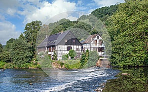 Wipperkotten,Wupper River,Bergisches Land,Germany photo