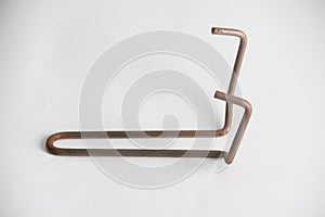 Wire bending forming parts