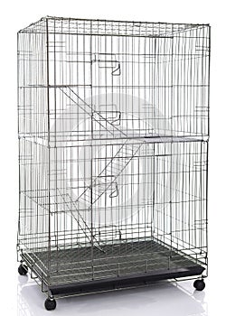 Wire cat crate or animal cage