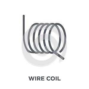 wire coil icon from Sew collection.