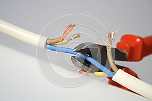 Wire-cutter and cable