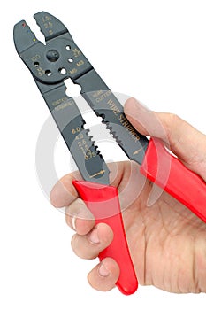 Wire cutter-stripper