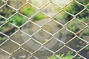 Wire fence