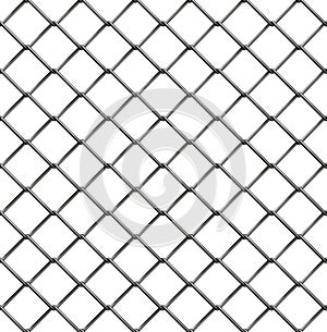 Wire fence seamless pattern
