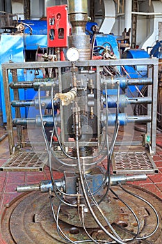 Wire Line Blow Out Preventer for Perforation on the rig floor