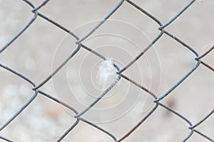 Wire Mesh chain iron background