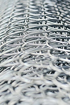 Wire mesh fence in roll