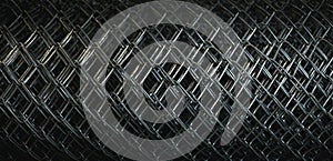Wire mesh roll background image