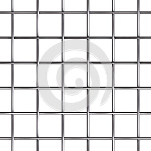 Wire mesh seamless pattern photo