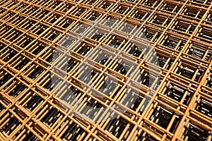 Wire mesh steel Rebars for reinforced concrete - Rebar Reinforcing Wire Construction.