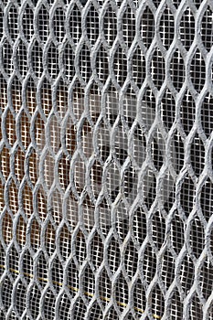 Wire netting grid