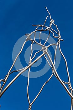 Wire Sculpture-Placa Sant Miquel, Barcelona, Spain