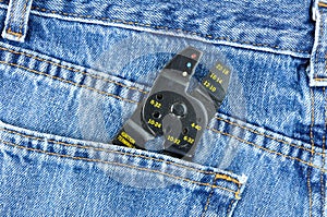 Wire Stripper in Blue Jeans Pocket