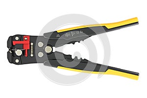 Wire Stripper, Self-Adjusting Wire Stripper. 3D rendering