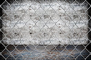 Wired fence pattern