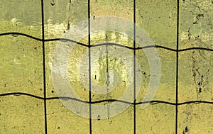 Wired glass. Safety glass is manufactured primarily as a fire retardant. Background. Macro image can be used as
