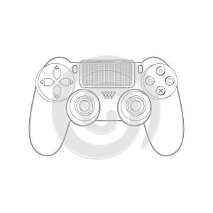 Wired joystick gamepad controller PS