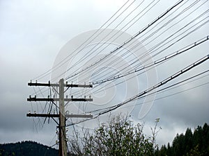 Wired line of communication