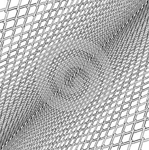 Wired Metal Fence Mesh Vector. Pattern Texture Of Steel Wire Grid Isolated On White Transparent Background.