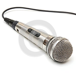 Wired microphone photo