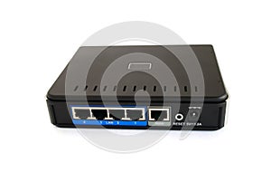 Wired network broadband router