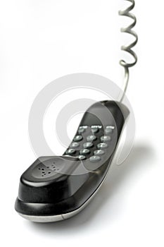 Wired telephone photo