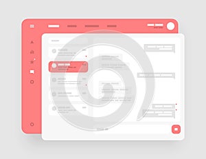 Wireframes screens. Dashboard UI and UX Kit design. Use for mobile app or website.