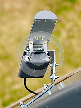 Wireless access point antenna mounted on high observation tower provide excellent beam gain