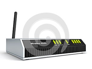 Wireless ADSL router