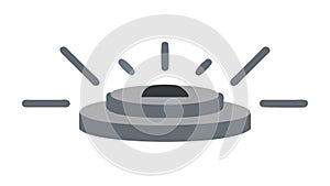 Wireless Charging Energy Platform, vector design Generative AI