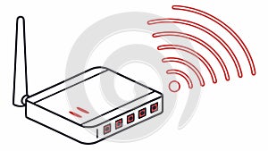 Wireless Charging Pad, Modern Technology and Convenience, vector design Generative AI