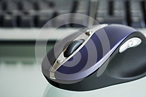 Wireless computer mouse.