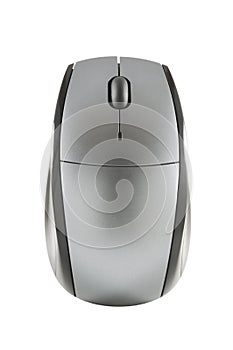 Wireless computer mouse with clipping path