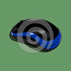 Wireless Computer Mouse Vector Image