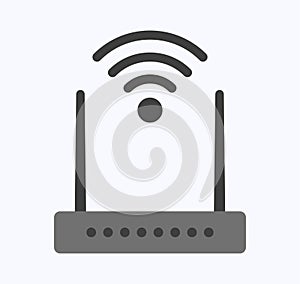 Wireless ethernet modem router