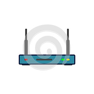 Wireless Ethernet modem router