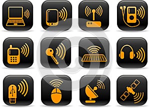 Wireless icons