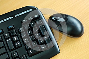 Wireless keyboard and mouse