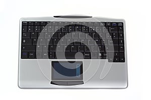 Wireless keyboard for PC face view
