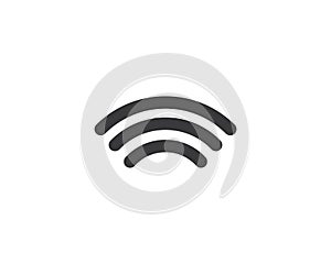 wireless Logo Template vector icon