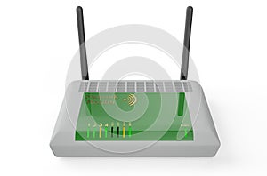 Wireless modem/router