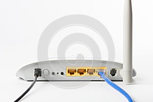 Wireless modem router network hub