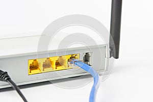 Wireless modem router network hub