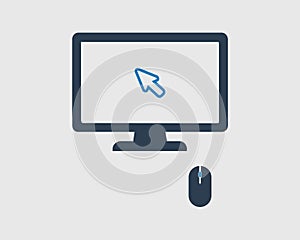 Wireless Mouse and cursors icon