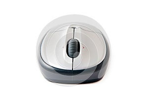 Wireless mouse isolated on white